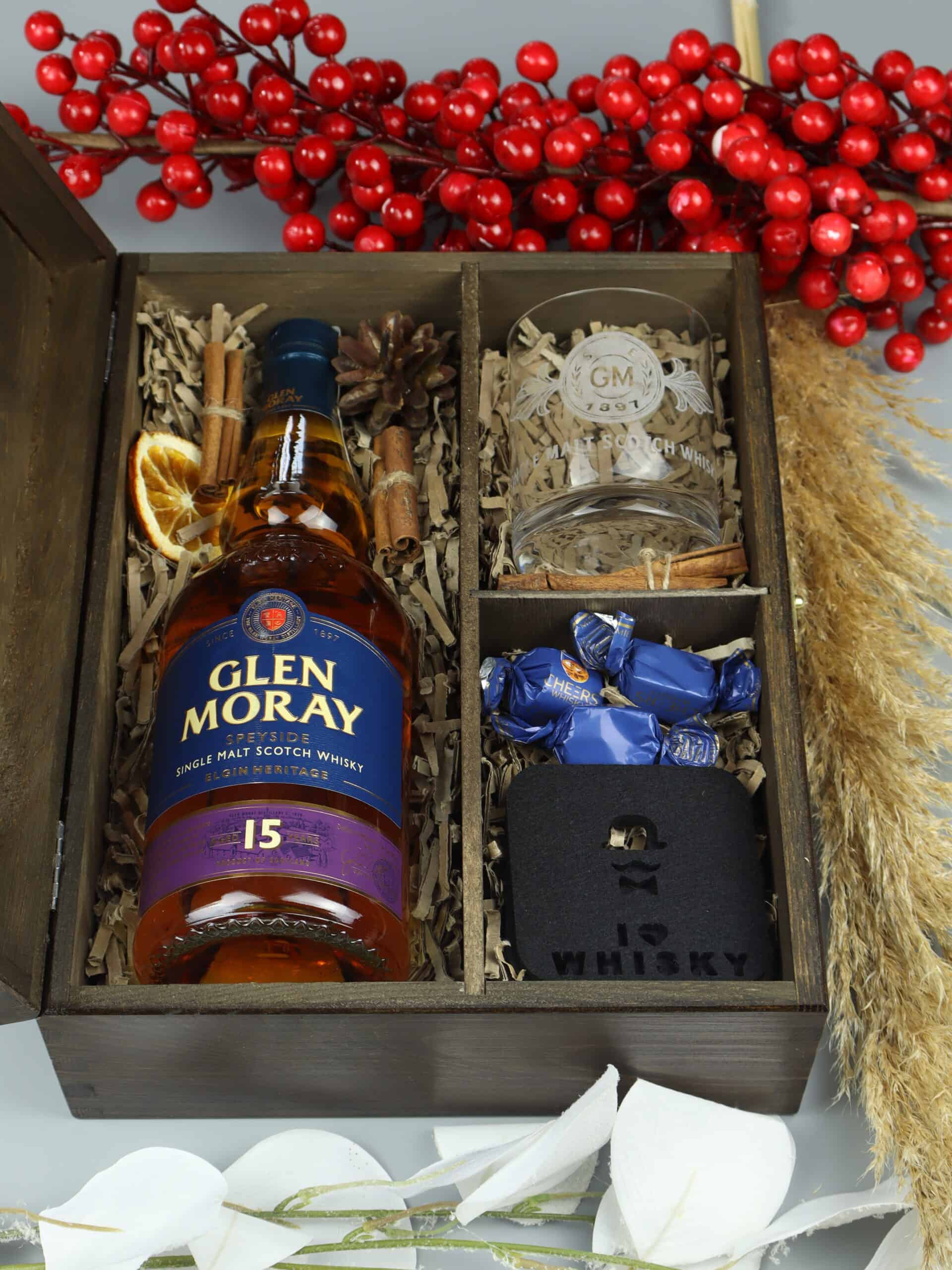 Prezent whisky i słodkości
