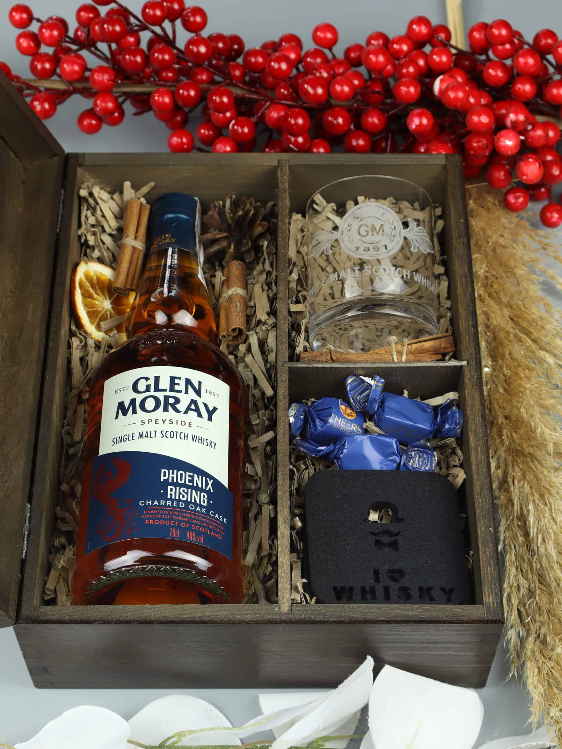 Prezent z whisky Glen Moray