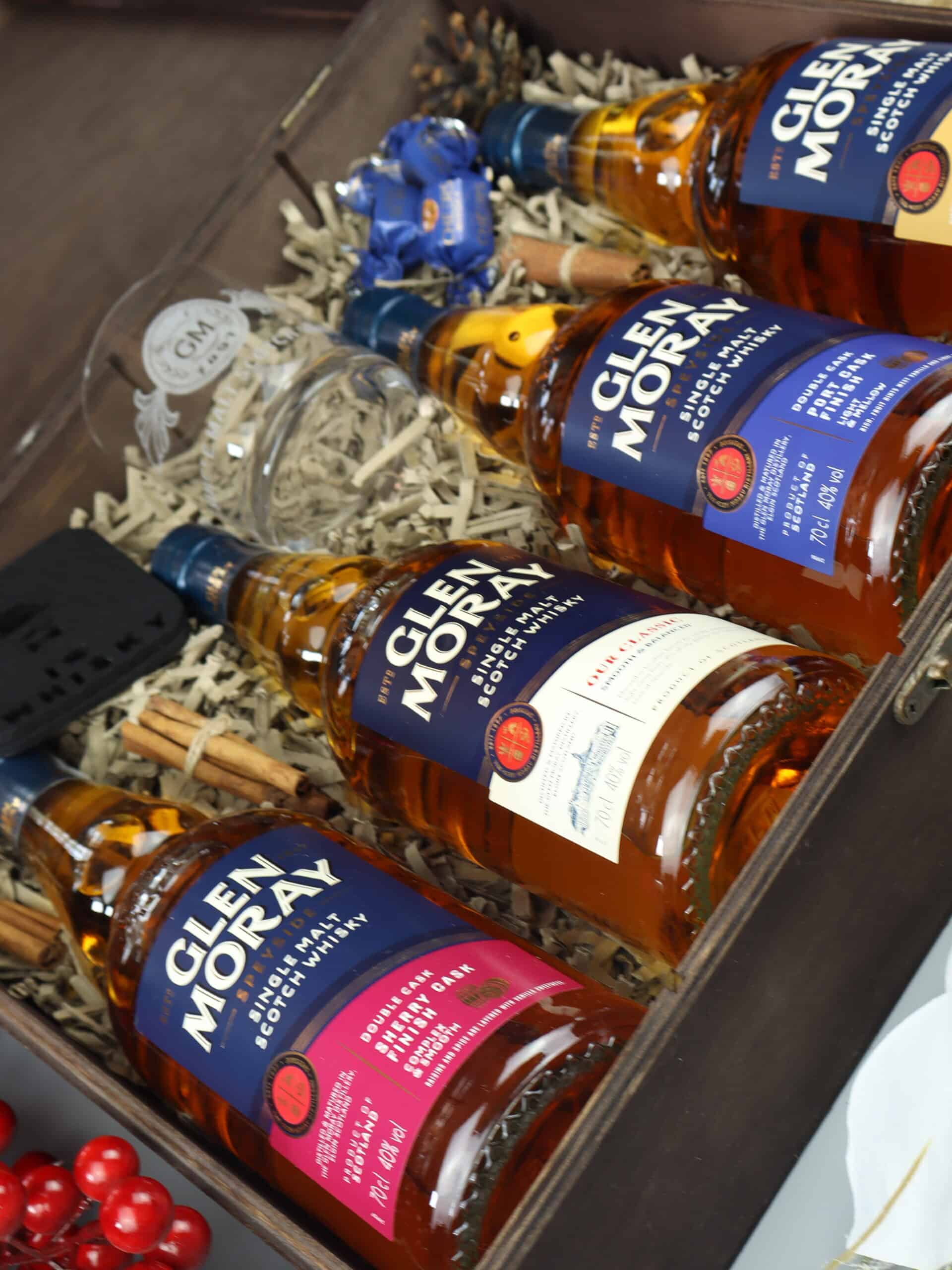 Zestaw whisky z Glen Moray