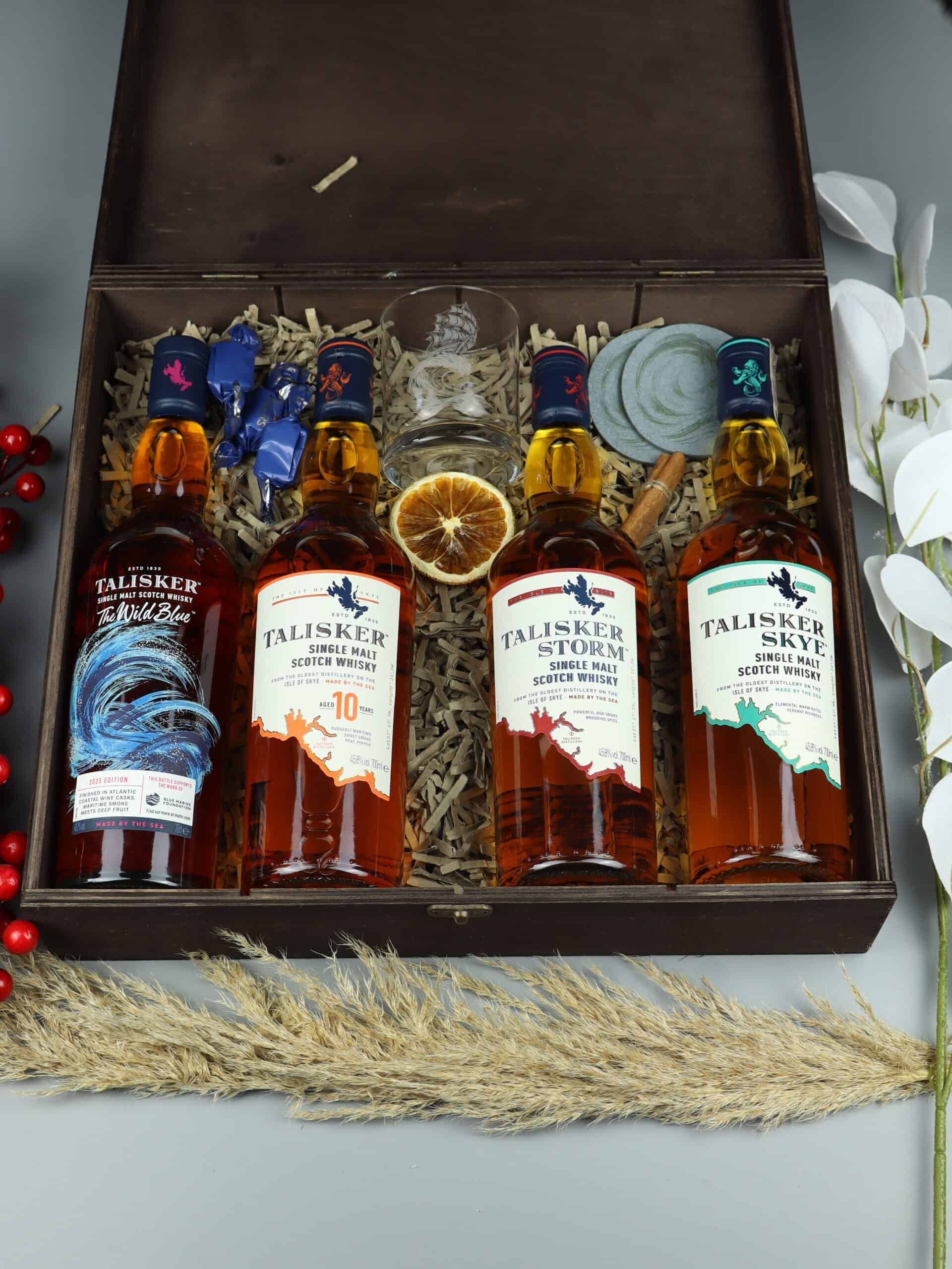 Zestaw prezentowy Talisker The Wild Blue