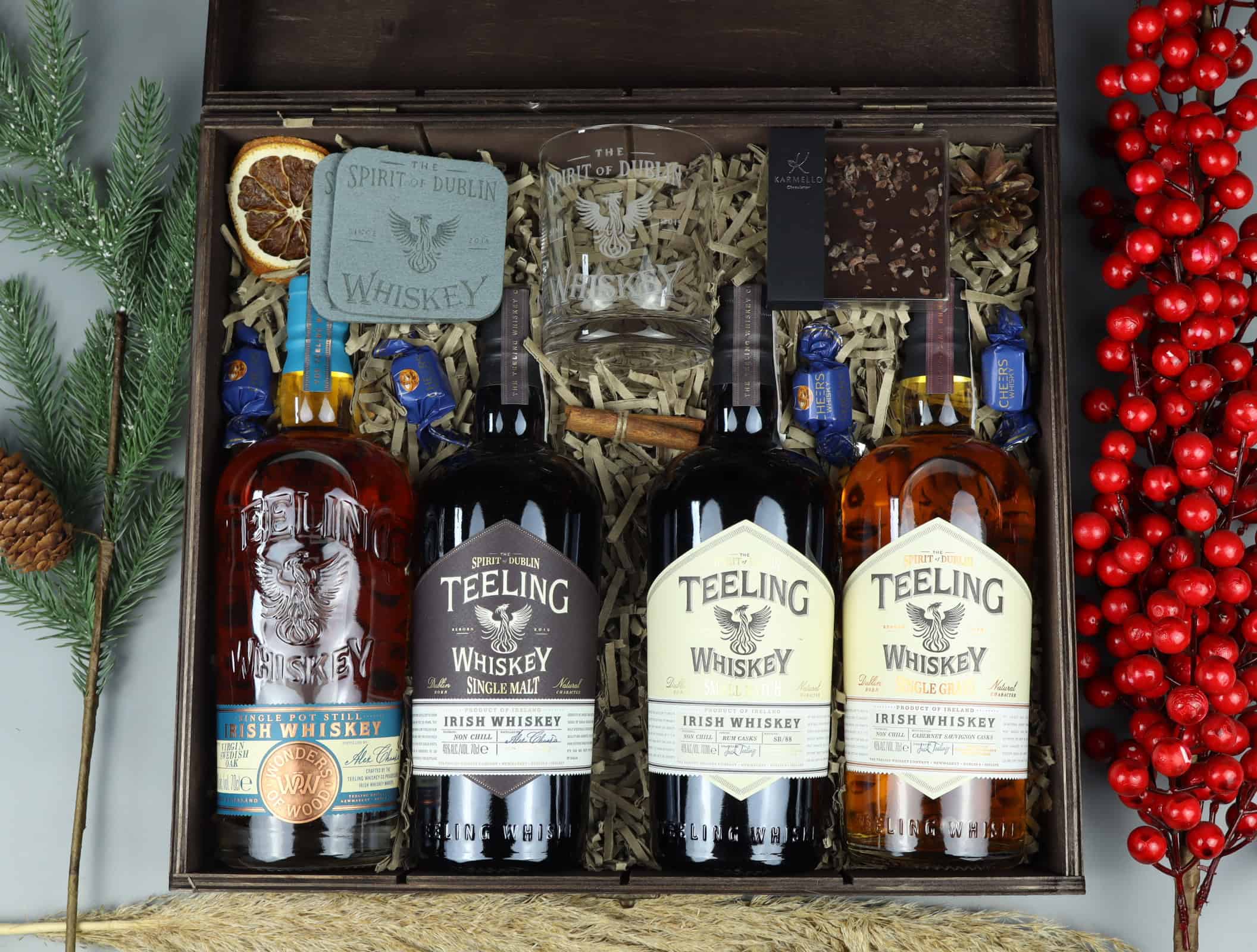 whisky teeling gift set