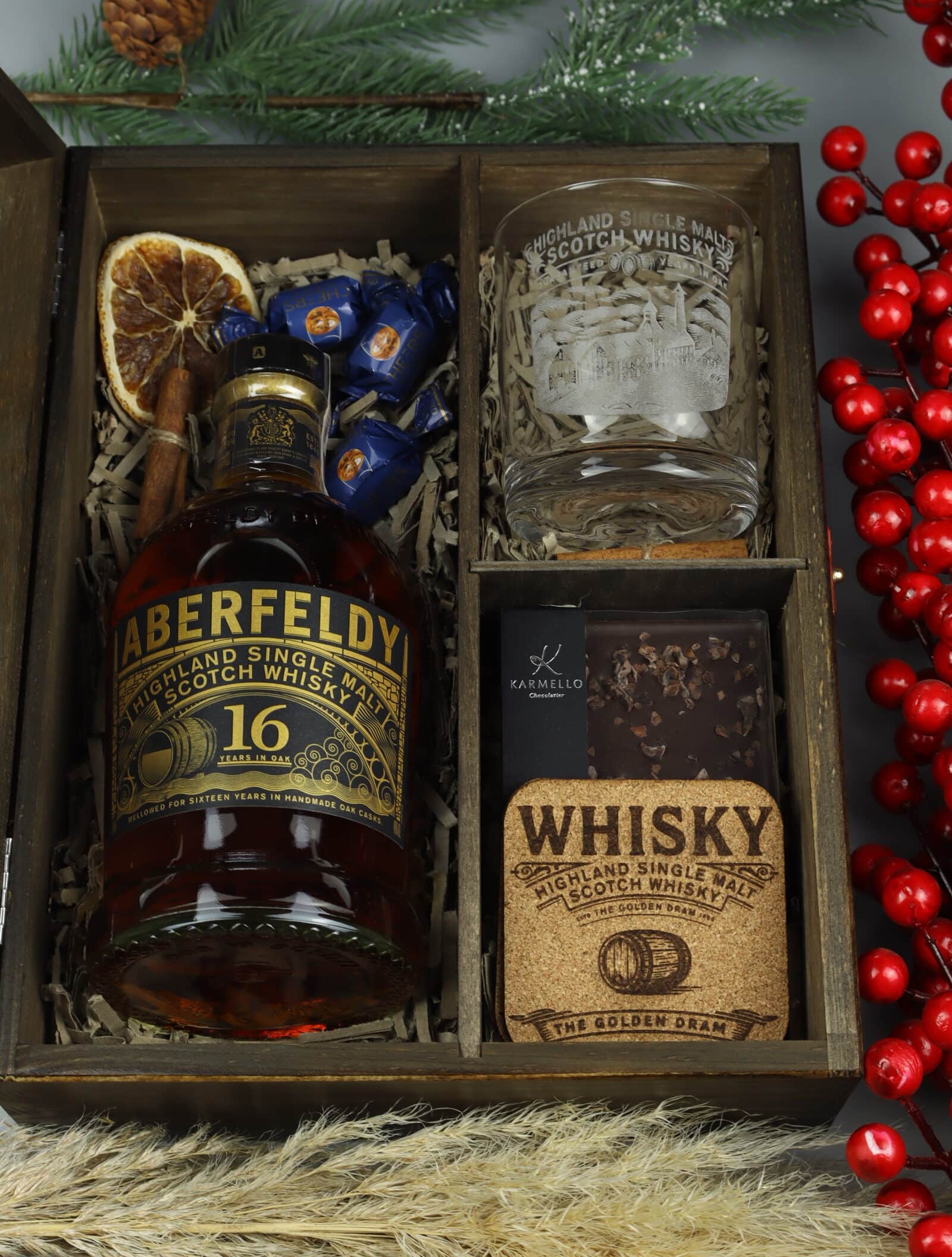 zestaw aberfeldy whisky