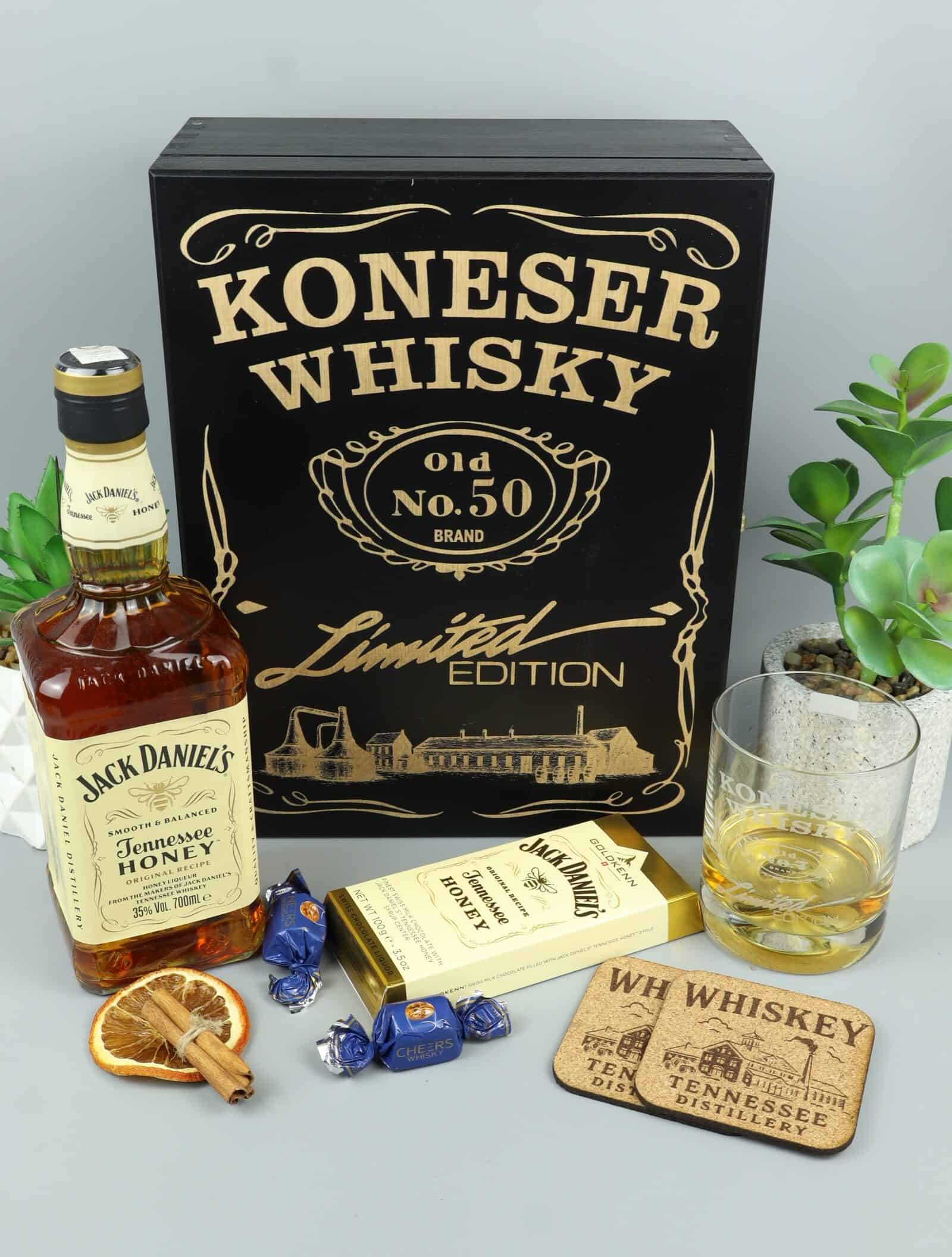 jack daniels whisky box