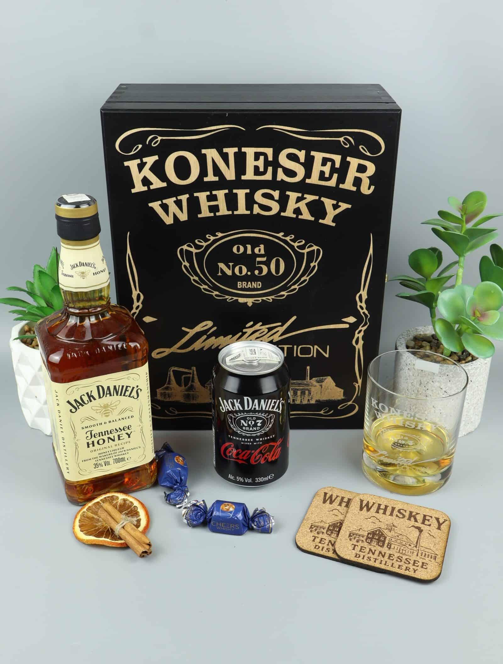 jack daniels whisky zestaw