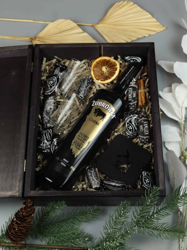 zestaw barborka z whisky
