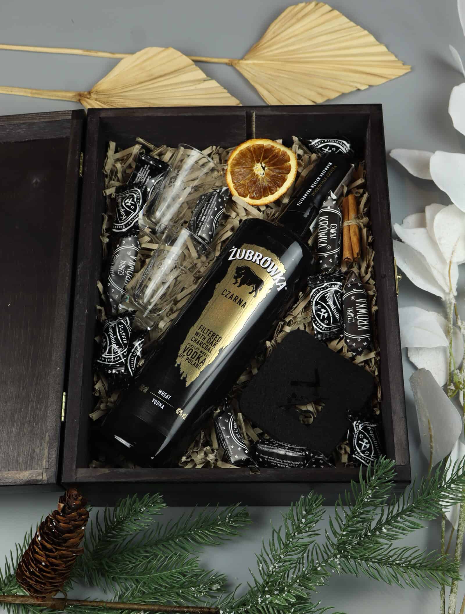 zestaw barborka z whisky