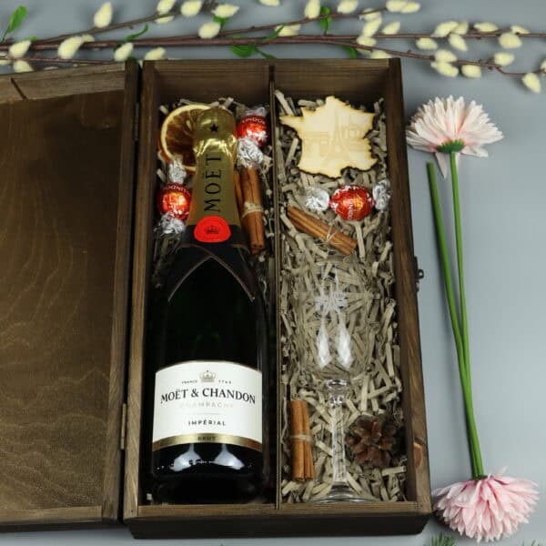 francja zestaw z szampanem