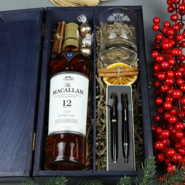 macallan 12 zestaw z dlugopisem