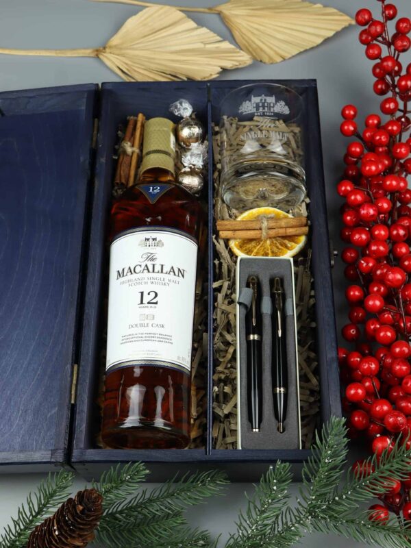 macallan 12 zestaw z dlugopisem
