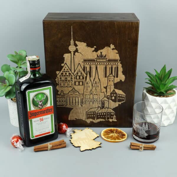 niemiecki zestaw z jagermeister