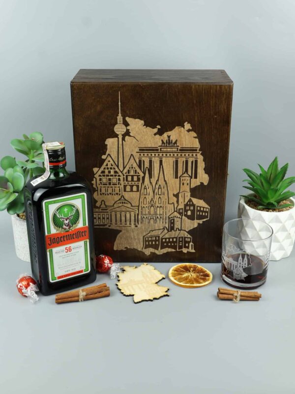 niemiecki zestaw z jagermeister