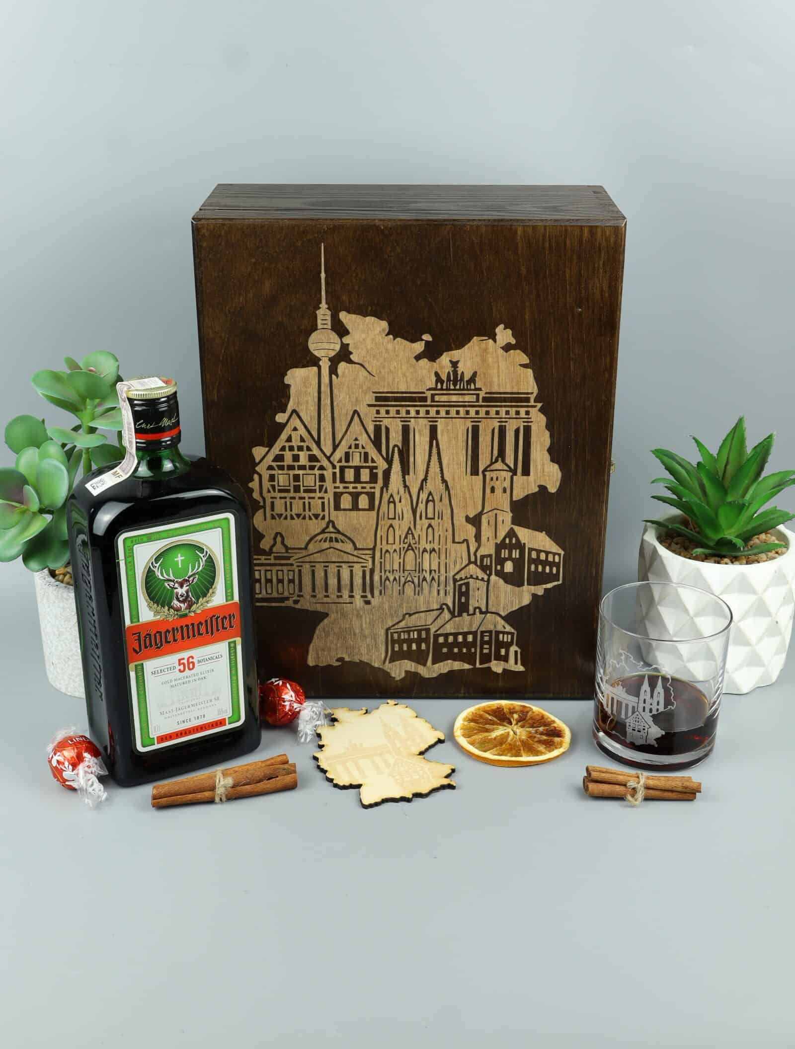 niemiecki zestaw z jagermeister