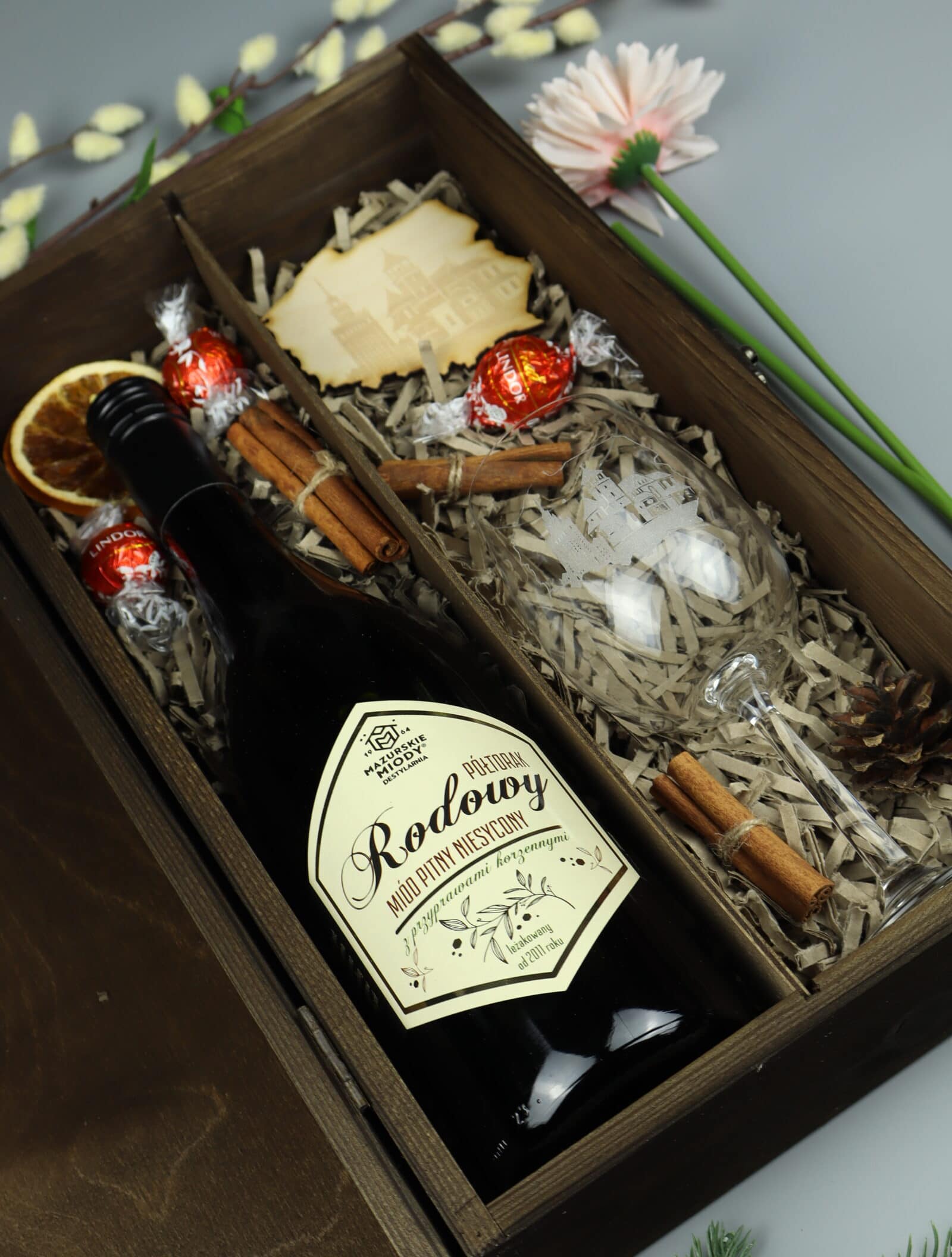 polski zestaw z miodem pitnym