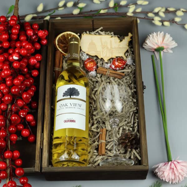 wino i whisky zestaw usa