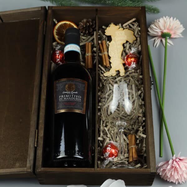 wino primitivo zestaw upominkowy