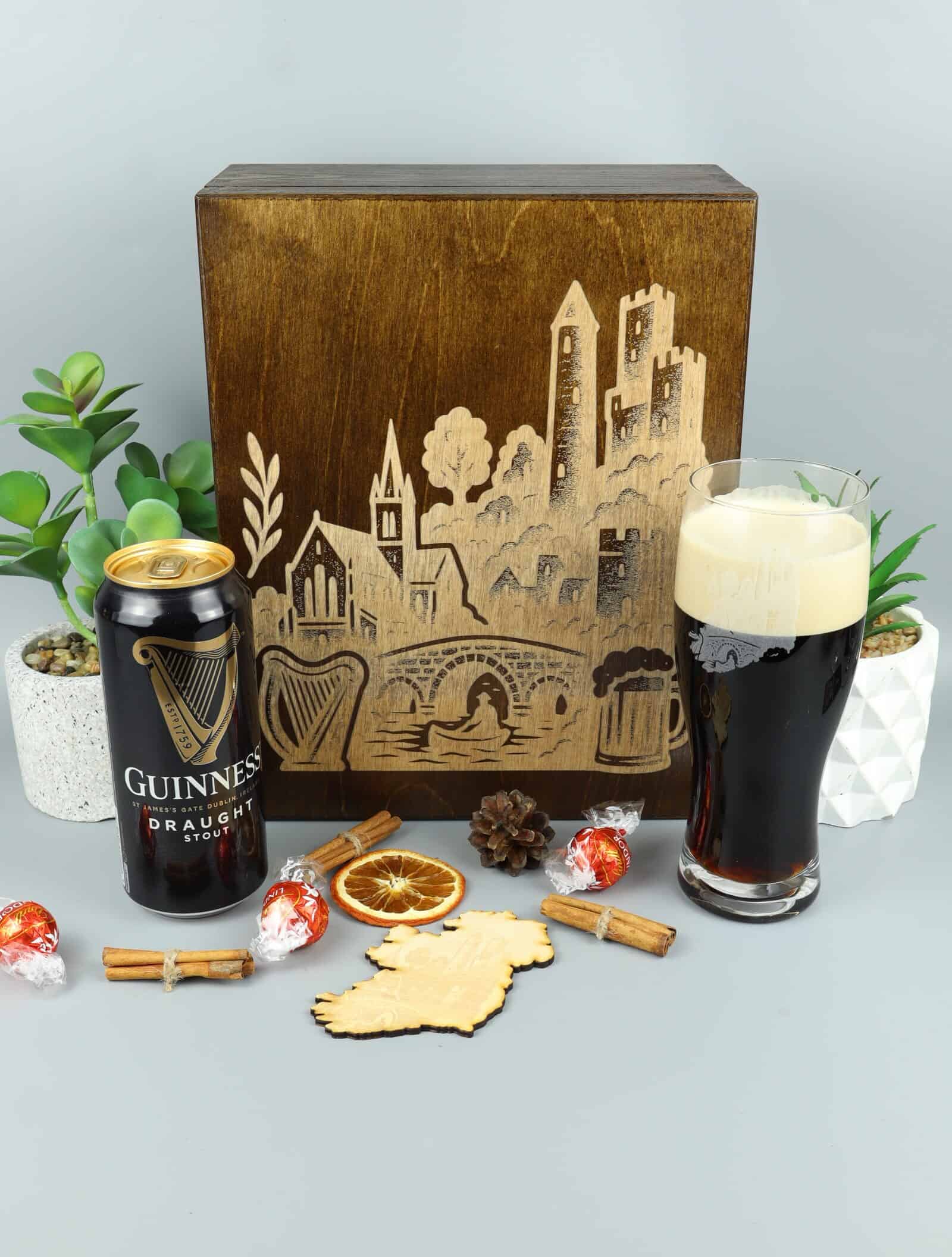 zestaw piwny irlandia guinness