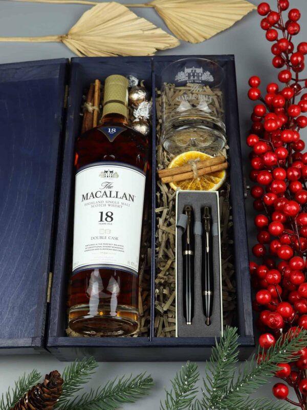 zestaw prezentowy macallan 18 parker