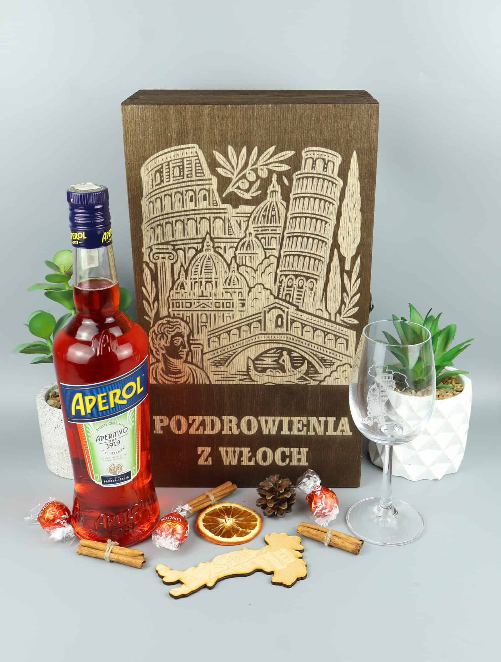 zestaw wloski z aperol i winem