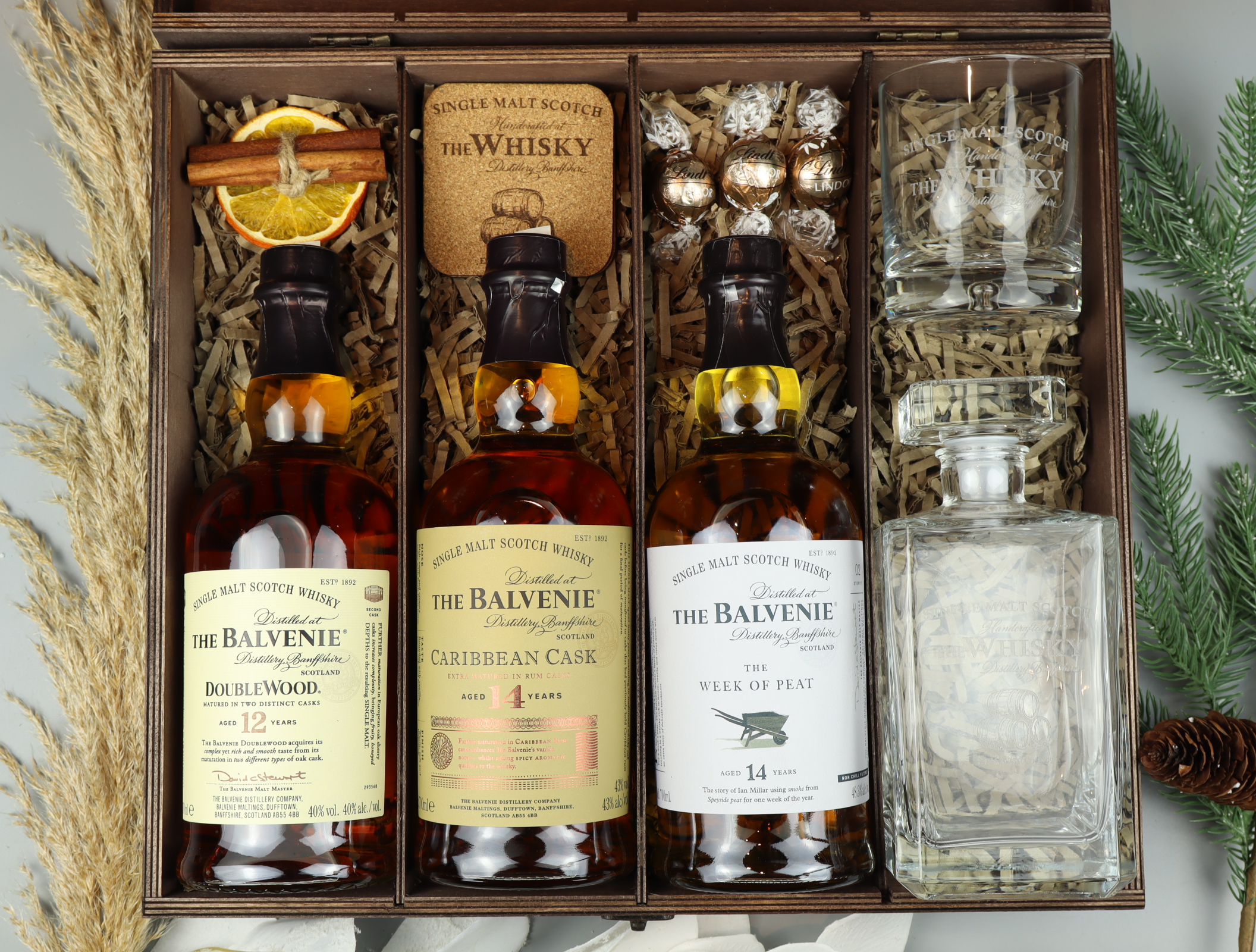 balvenie whisky box premium