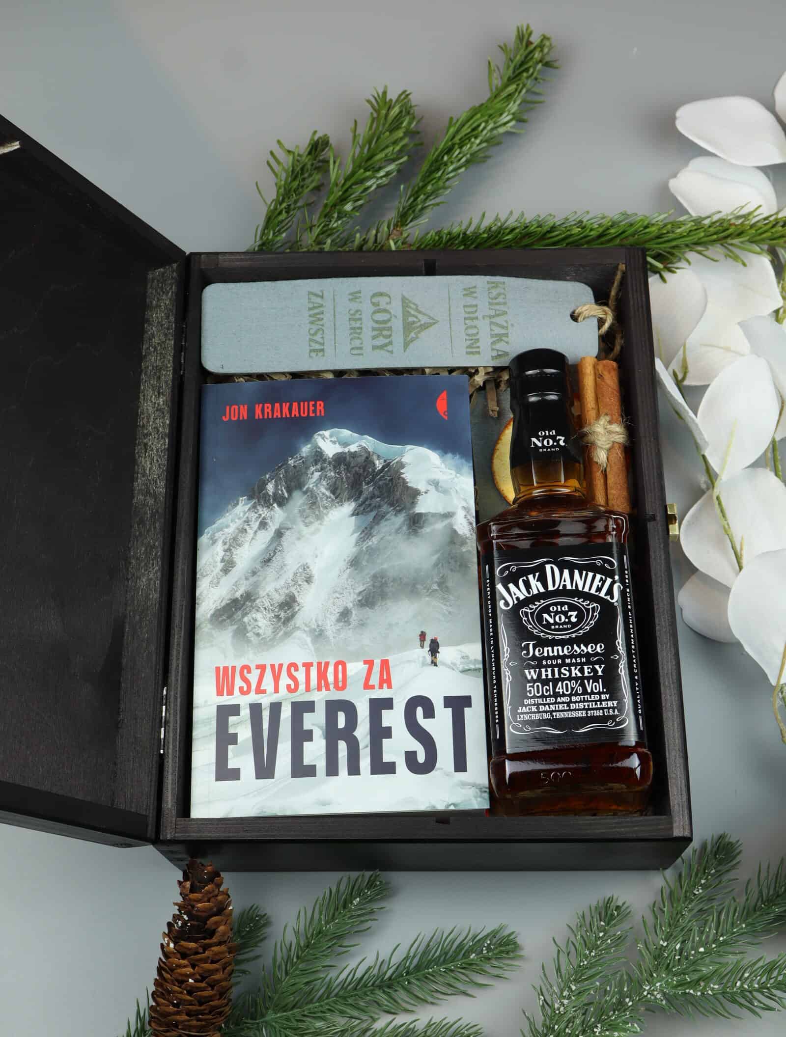 prezent gorski z alkoholem