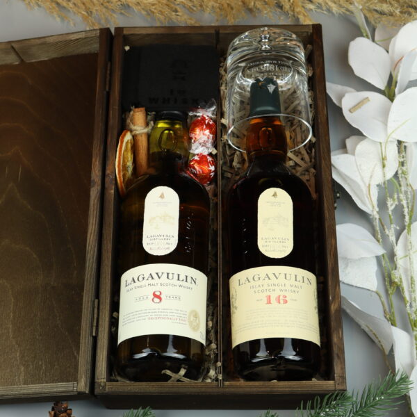 szkocka whisky lagavulin zestaw