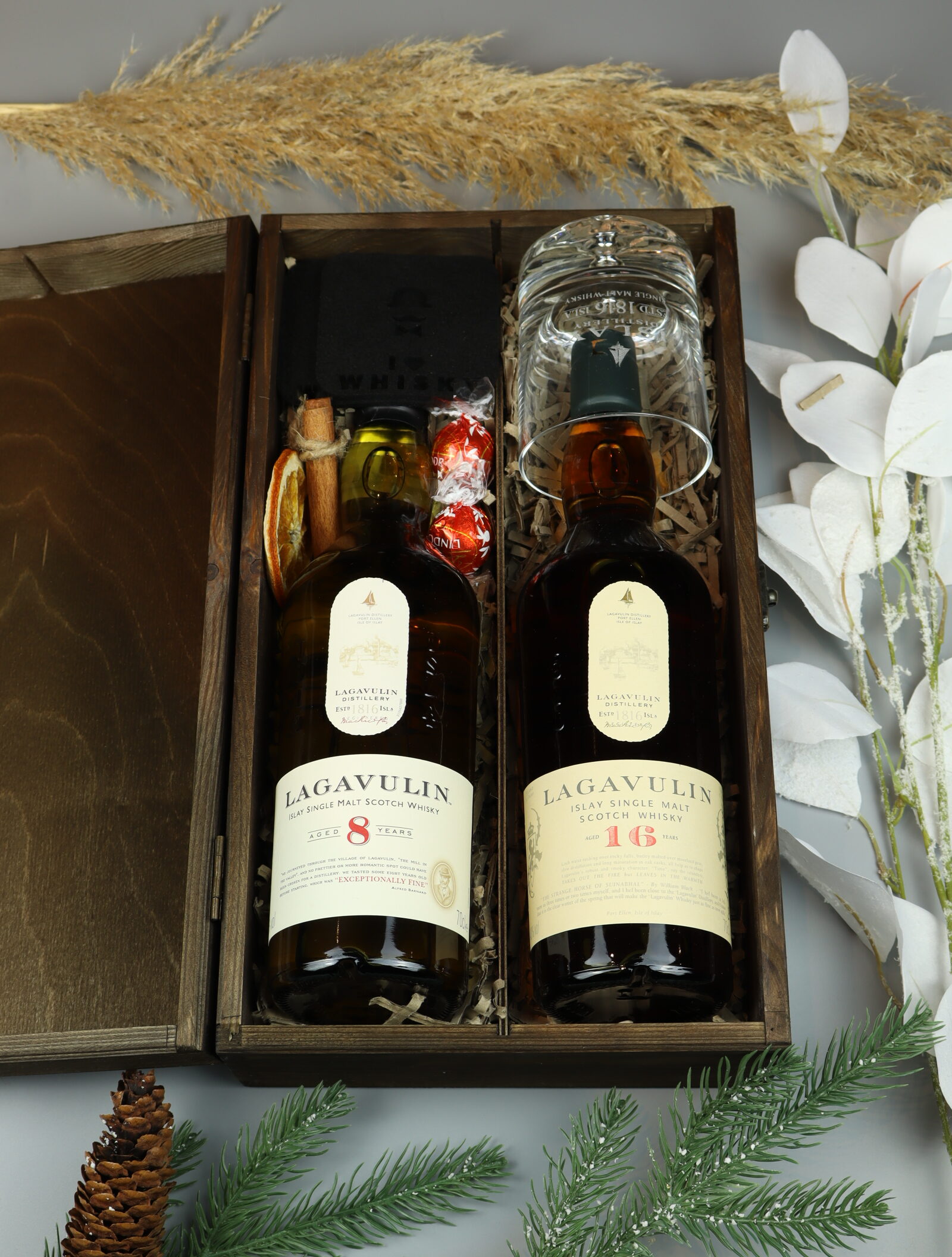 szkocka whisky lagavulin zestaw