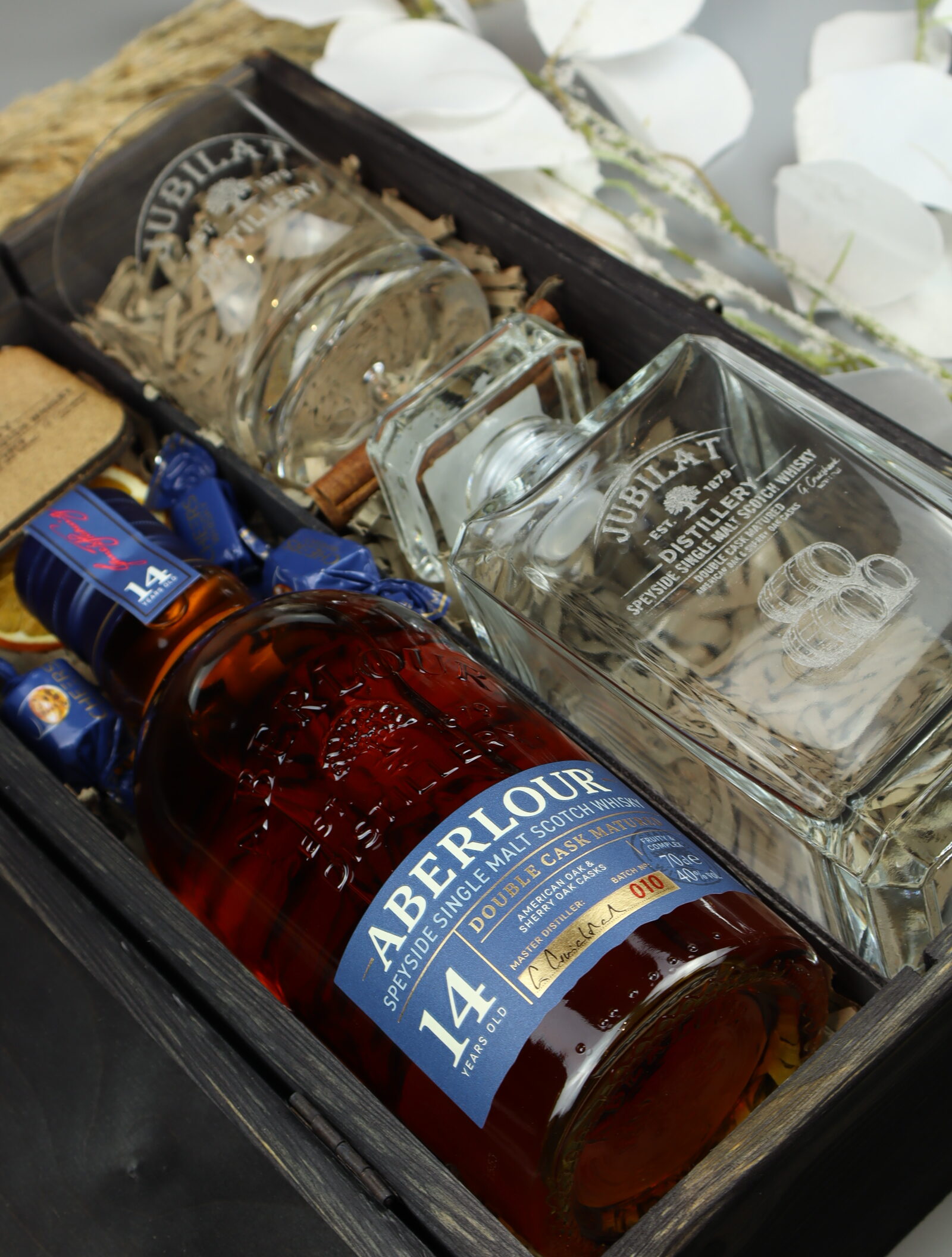 abelour 14 whisky zestaw