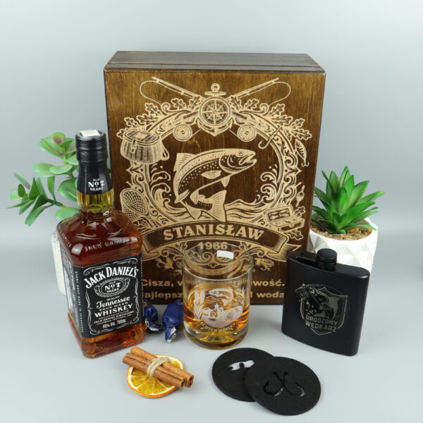 jack daniels skrzynka wedkarz