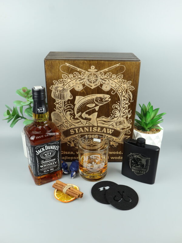 jack daniels skrzynka wedkarz