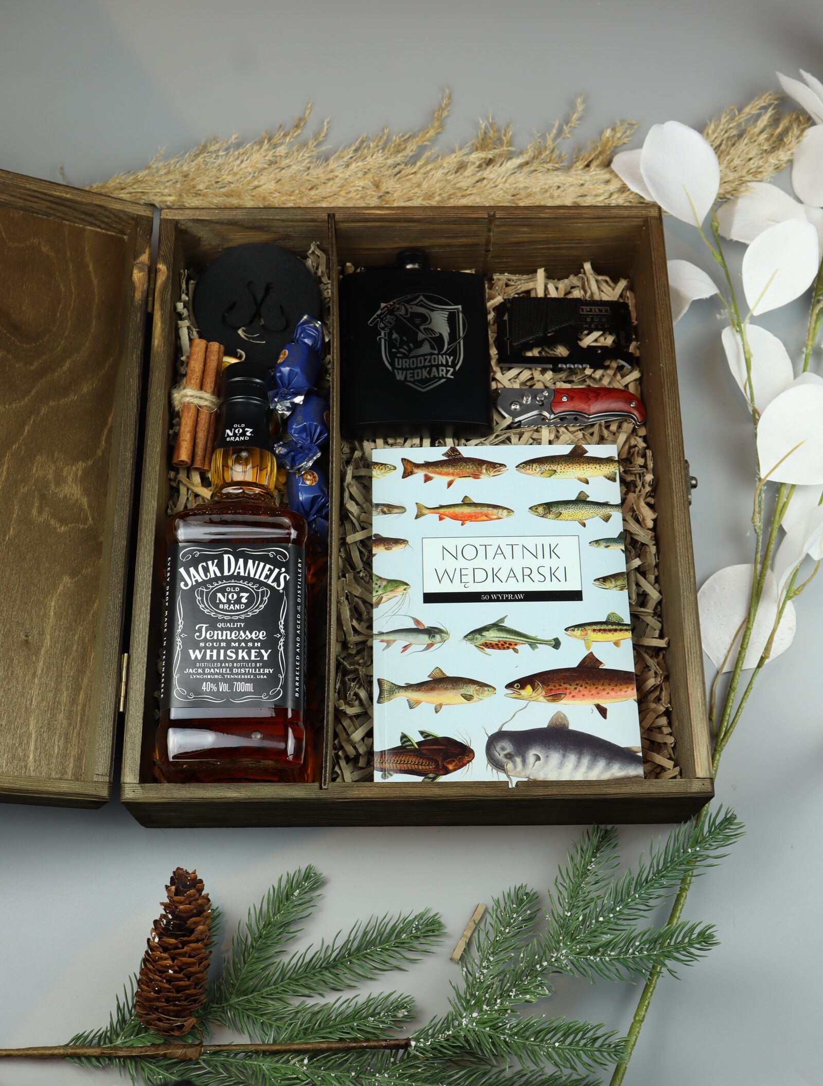 jack daniels wedkarz zestaw