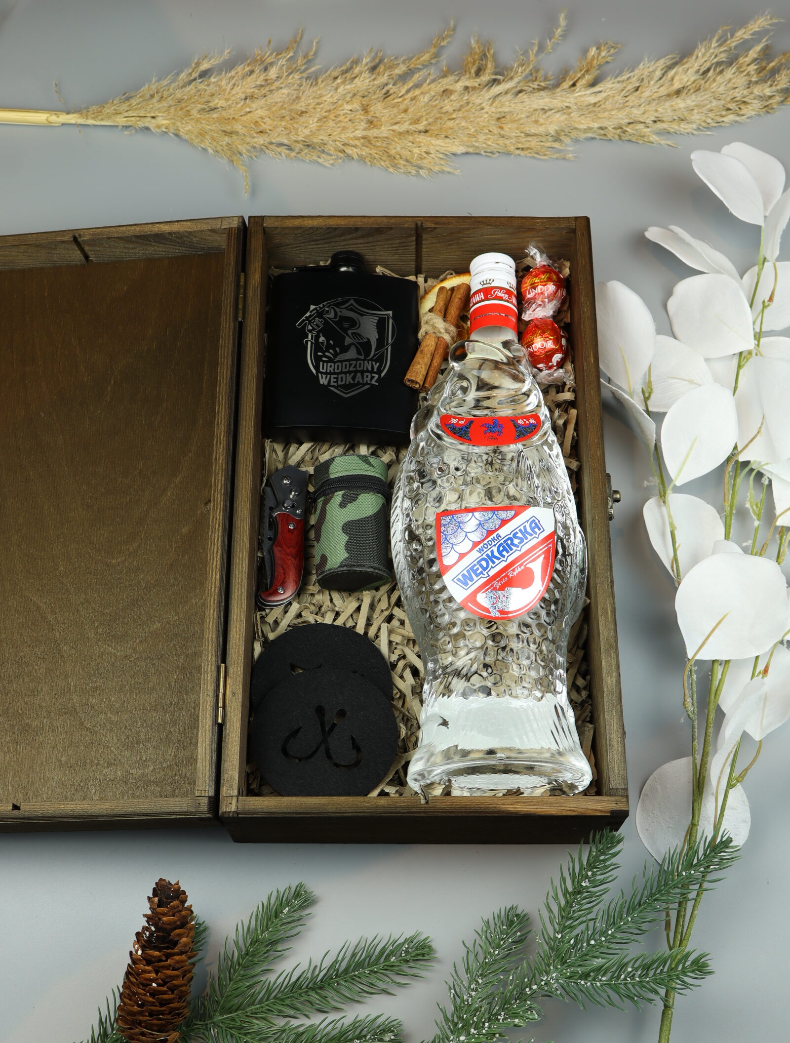 wodka ryba prezent wedkarz