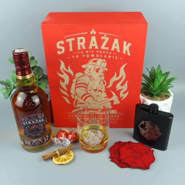 Prezent dla naczelnika strazy