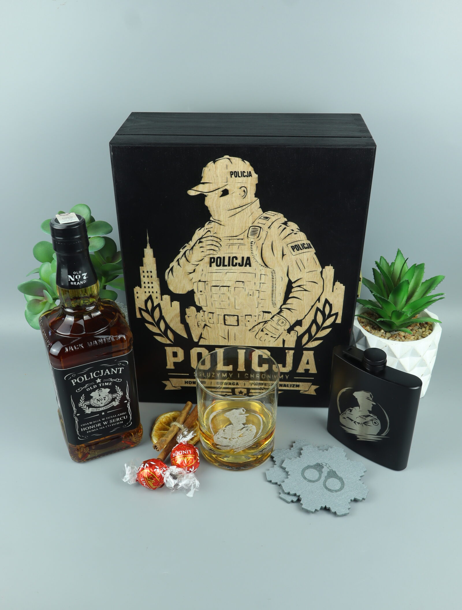 Prezent dla policjanta emeryta