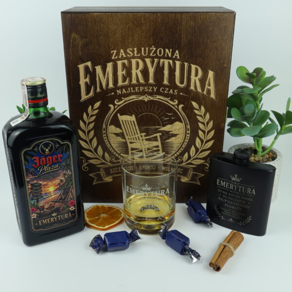 prezent na emeryturę jagermeister